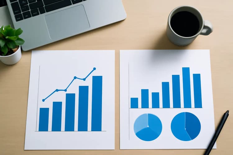 Gráfico comparativo de performance entre Google Ads e Google Local Services Ads